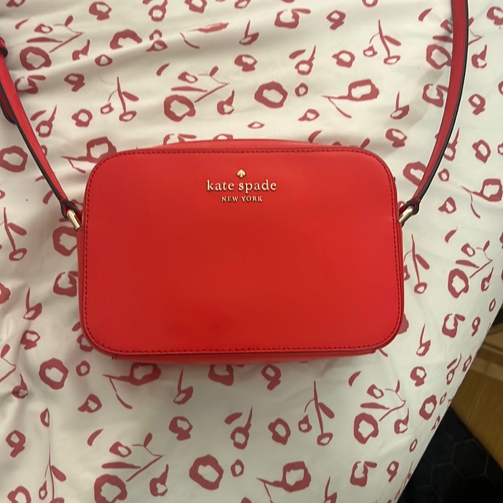 Coral Kate spade purse